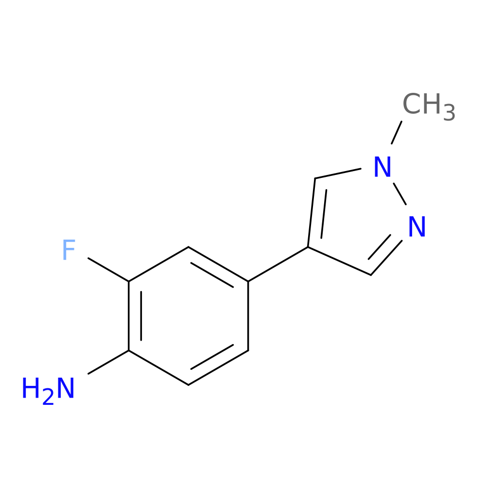 2-FLUORO-4-(1-METHYL-1H-PYRAZOL-4-YL)ANILINE