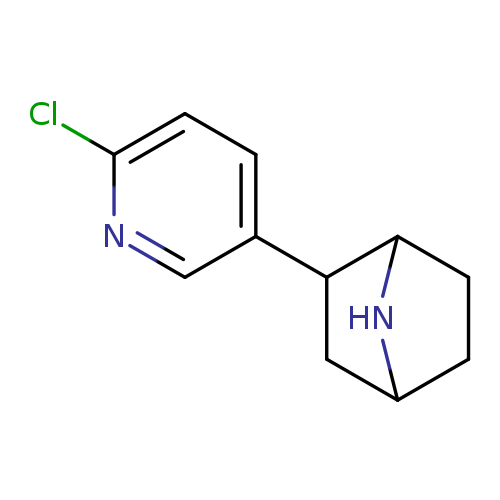 7-Azabicyclo[2.2.1]heptane, 2-(6-chloro-3-pyridinyl)-, (1R,2R,4S)-rel-
