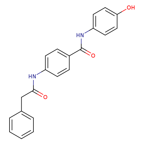 N-(4-hydroxyphenyl)-4-[(phenylacetyl)amino]benzamide