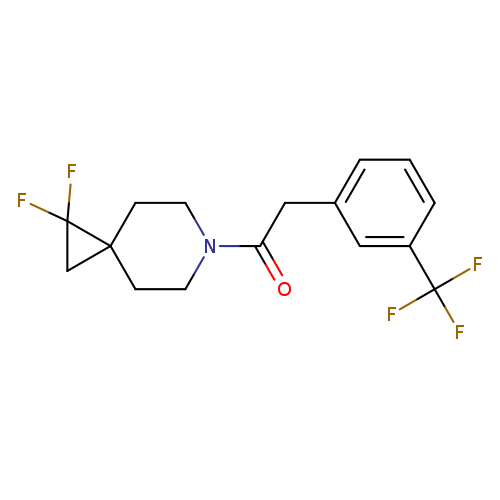 1-{1,1-difluoro-6-azaspiro[2.5]octan-6-yl}-2-[3-(trifluoromethyl)phenyl]ethan-1-one