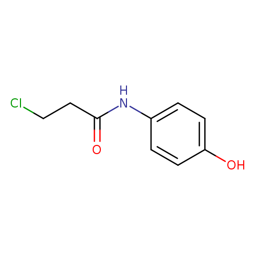3-CHLORO-N-(4-HYDROXYPHENYL)PROPIONAMIDE