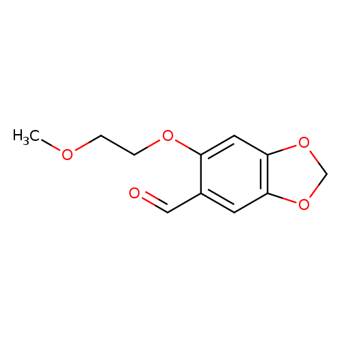 6-(2-Methoxyethoxy)-2h-1,3-benzodioxole-5-carbaldehyde
