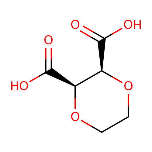 (2R,3S)-1,4-dioxane-2,3-dicarboxylicacid,cis