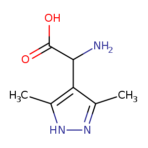 2-Amino-2-(3,5-dimethyl-1H-pyrazol-4-yl)acetic acid