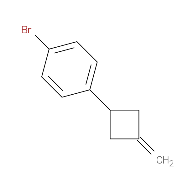 1-bromo-4-(3-methylidenecyclobutyl)benzene