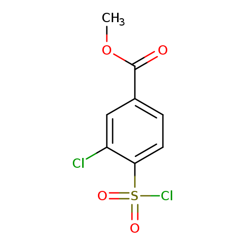 Methyl 3-chloro-4-(chlorosulfonyl)benzoate