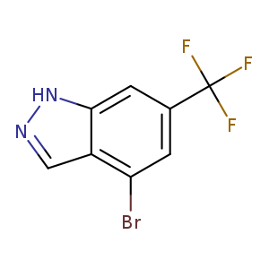 1H-Indazole, 4-bromo-6-(trifluoromethyl)-