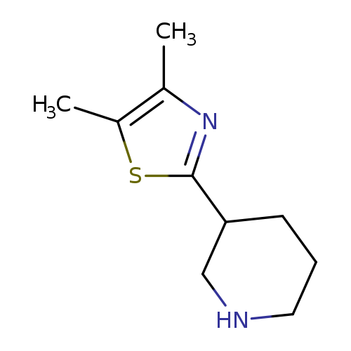 3-(Dimethyl-1,3-thiazol-2-yl)piperidine