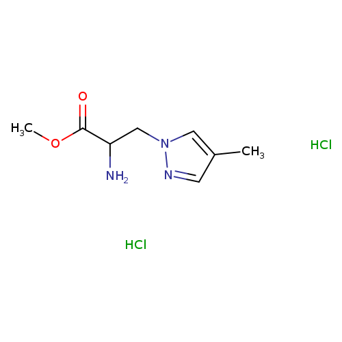 methyl 2-amino-3-(4-methyl-1h-pyrazol-1-yl)propanoate dihydrochloride