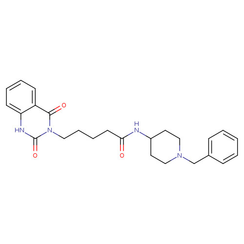N-(1-benzylpiperidin-4-yl)-5-(2,4-dioxo-1,2,3,4-tetrahydroquinazolin-3-yl)pentanamide
