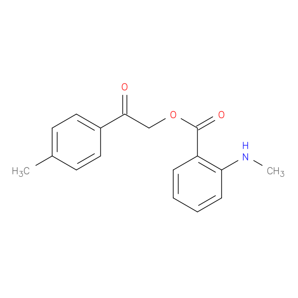 2-(4-methylphenyl)-2-oxoethyl 2-(methylamino)benzoate