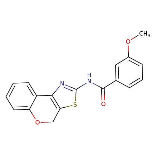 N-{4H-chromeno[4,3-d][1,3]thiazol-2-yl}-3-methoxybenzamide