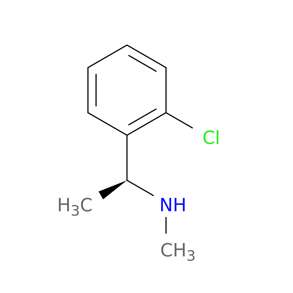 (S)-1-(2-Chlorophenyl)-N-methylethan-1-amine
