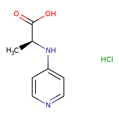 (2S)-2-[(pyridin-4-yl)amino]propanoic acid hydrochloride