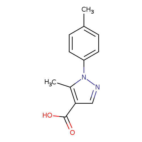 5-Methyl-1-(4-methylphenyl)-1h-pyrazole-4-carboxylic acid