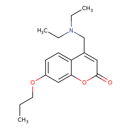 4-((Diethylamino)methyl)-7-propoxy-2H-chromen-2-one
