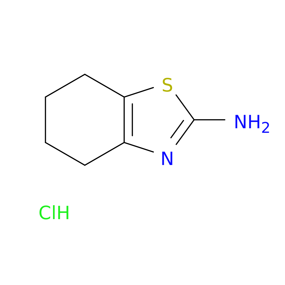 4,5,6,7-Tetrahydro-benzothiazol-2-ylamine, HCl