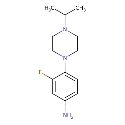3-Fluoro-4-(4-isopropylpiperazin-1-yl)aniline