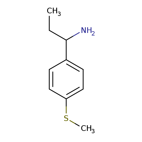 1-(4-METHYLSULFANYLPHENYL)PROPYLAMINE
