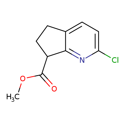methyl2-chloro-5H,6H,7H-cyclopenta[b]pyridine-7-carboxylate
