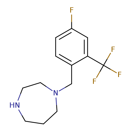 1-{[4-fluoro-2-(trifluoromethyl)phenyl]methyl}-1,4-diazepane