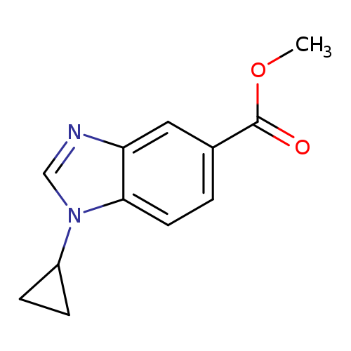 Methyl 1-cyclopropylbenzimidazole-5-carboxylate