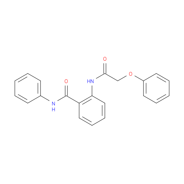 2-[(phenoxyacetyl)amino]-N-phenylbenzamide
