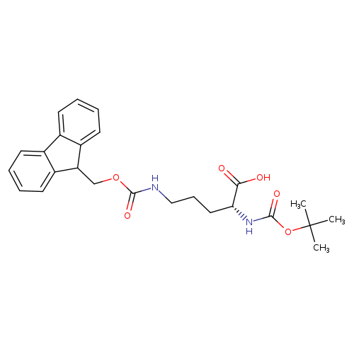 N2-​[(1,​1-​Dimethylethoxy)​carbonyl]​-​N5-​[(9H-​fluoren-​9-​ylmethoxy)​carbonyl]​-​D-​ornithine