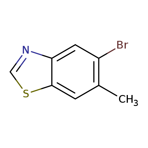 5-bromo-6-methyl-1,3-benzothiazole