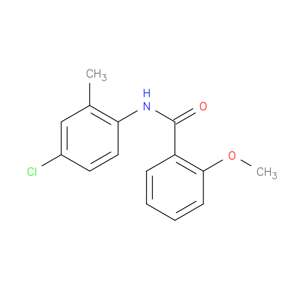 N-(4-Chloro-2-methylphenyl)-2-methoxybenzamide
