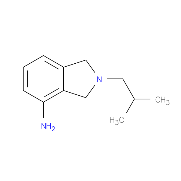 2-(2-methylpropyl)-2,3-dihydro-1H-isoindol-4-amine