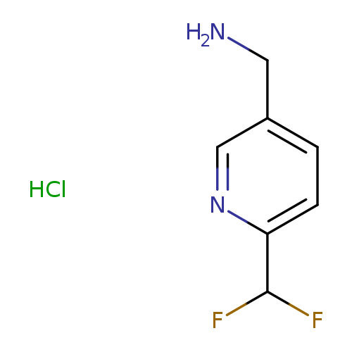 1-[6-(difluoromethyl)pyridin-3-yl]methanaminehydrochloride