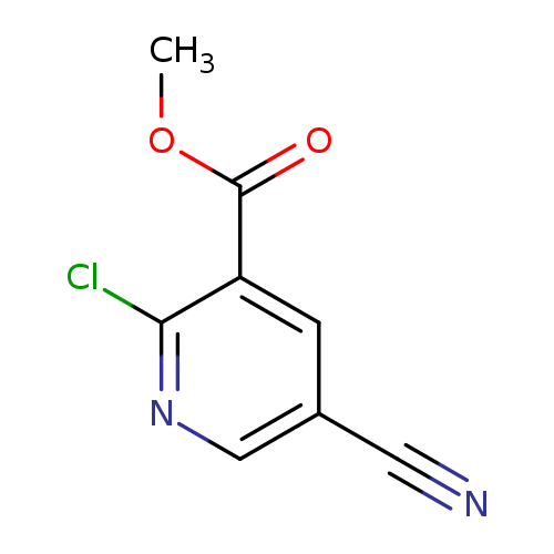 Methyl 2-chloro-5-cyanopyridine-3-carboxylate