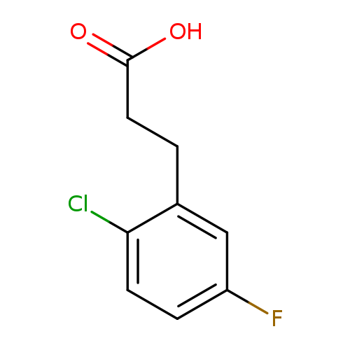 3-(2-CHLORO-5-FLUORO-PHENYL)-PROPIONIC ACID