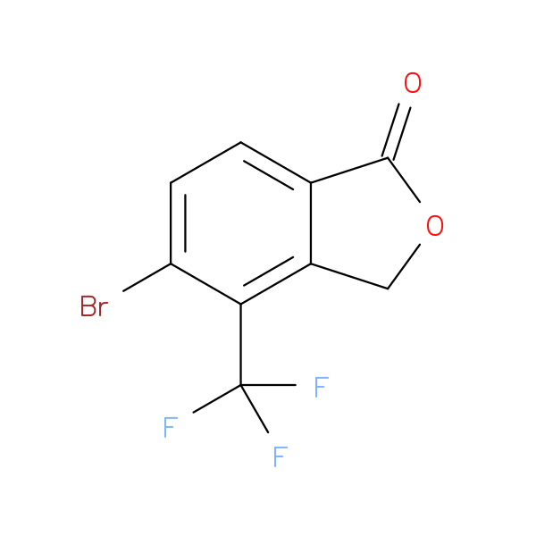 5-bromo-4-(trifluoromethyl)-1,3-dihydro-2-benzofuran-1-one