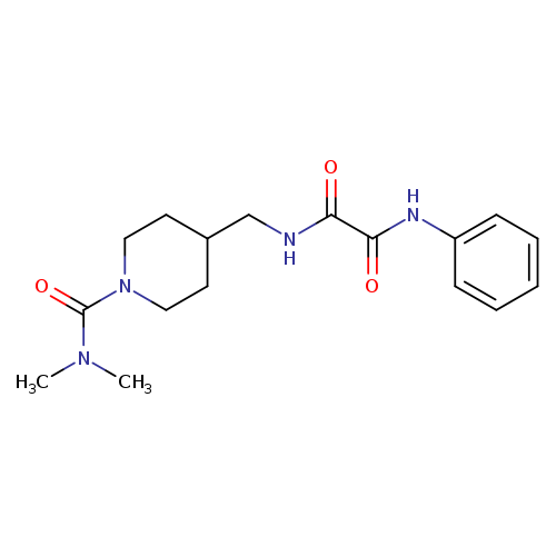 N-{[1-(dimethylcarbamoyl)piperidin-4-yl]methyl}-N'-phenylethanediamide