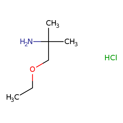 (2-ethoxy-1,1-dimethylethyl)amine hydrochloride
