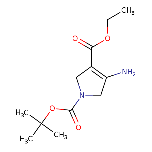 1-tert-butyl 3-ethyl 4-amino-1H-pyrrole-1,3(2H,5H)-dicarboxylate