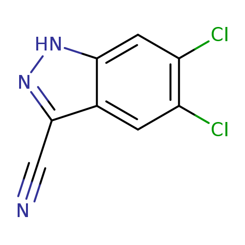 5,6-Dichloro-1H-indazole-3-carbonitrile