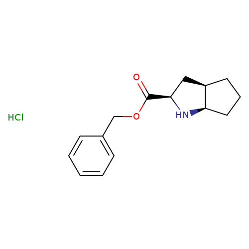 (2R,3AR,6aR)-benzyl octahydrocyclopenta[b]pyrrole-2-carboxylate hydrochloride