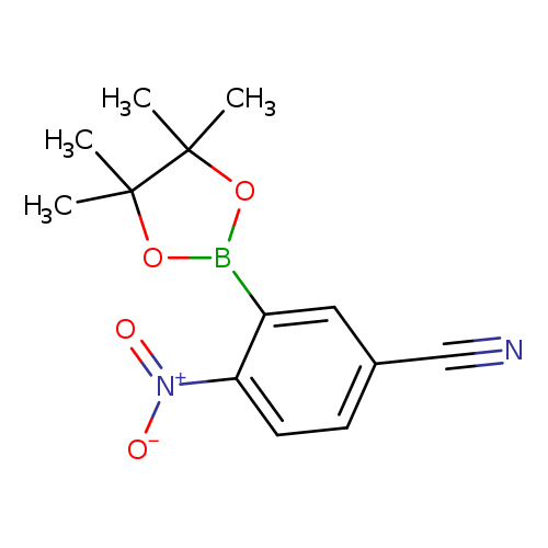 Benzonitrile, 4-nitro-3-(4,4,5,5-tetramethyl-1,3,2-dioxaborolan-2-yl)-