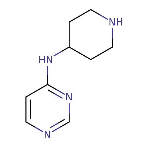 N-(4-piperidinyl)-4-pyrimidinamine