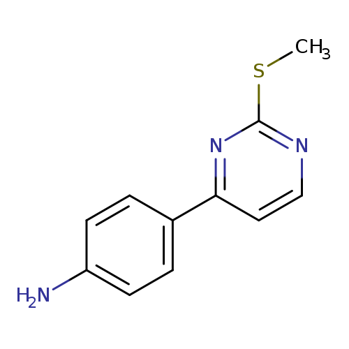4-(2-Methylsulphanylpyrimidin-4-yl)aniline