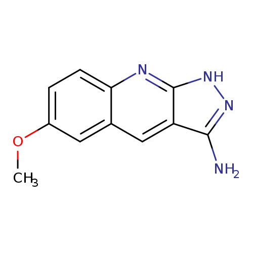 6-methoxy-1H-pyrazolo[3,4-b]quinolin-3-amine