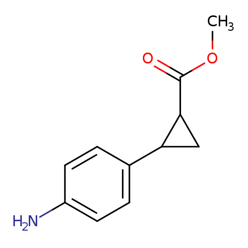 METHYL 2-(4-AMINOPHENYL)CYCLOPROPANE-1-CARBOXYLATE