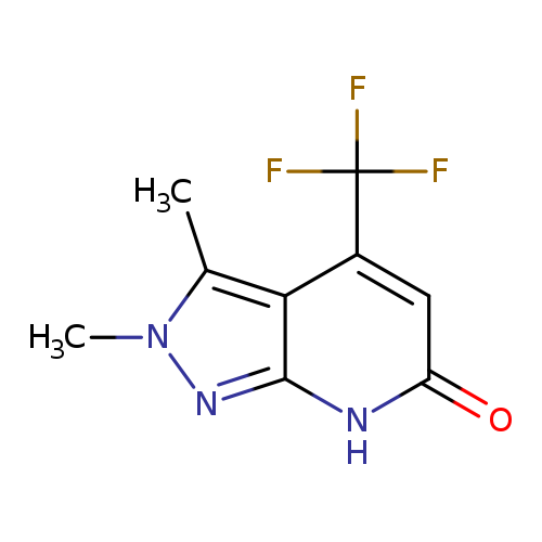 2,3-dimethyl-4-(trifluoromethyl)-2H,6H,7H-pyrazolo[3,4-b]pyridin-6-one