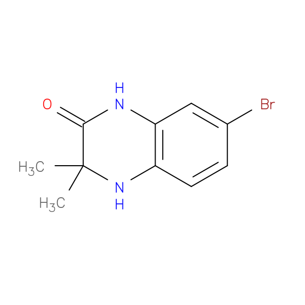 7-bromo-3,3-dimethyl-1,2,3,4-tetrahydroquinoxalin-2-one