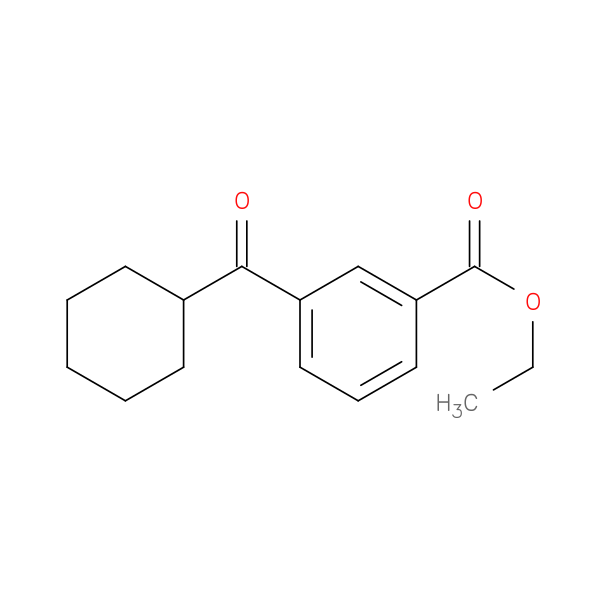 3-Carboethoxyphenyl cyclohexyl ketone