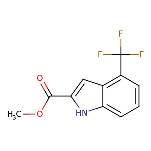 METHYL 4-(TRIFLUOROMETHYL)-1H-INDOLE-2-CARBOXYLATE
