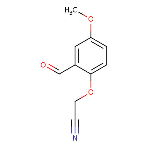 2-(2-Formyl-4-methoxyphenoxy)acetonitrile